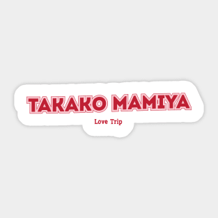 Takako Mamiya Sticker